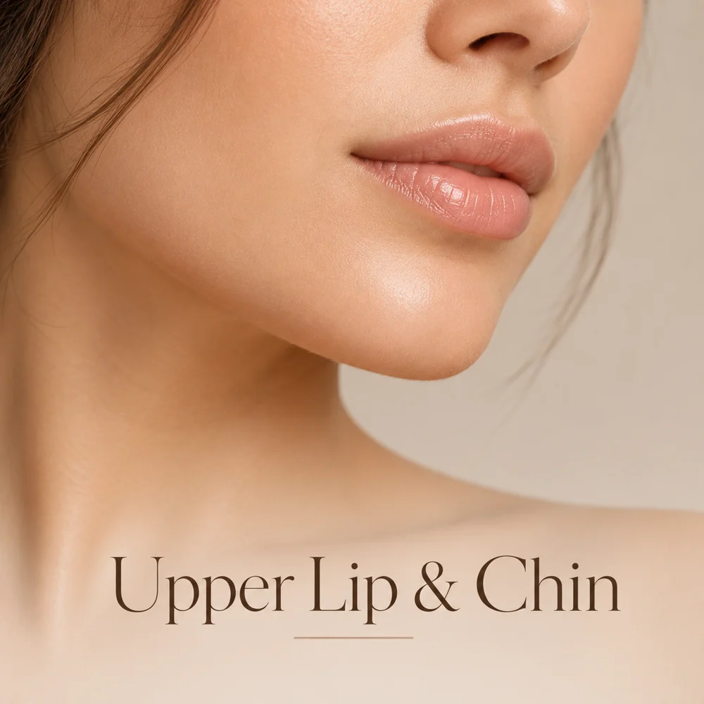 Chin & Lip treatment area